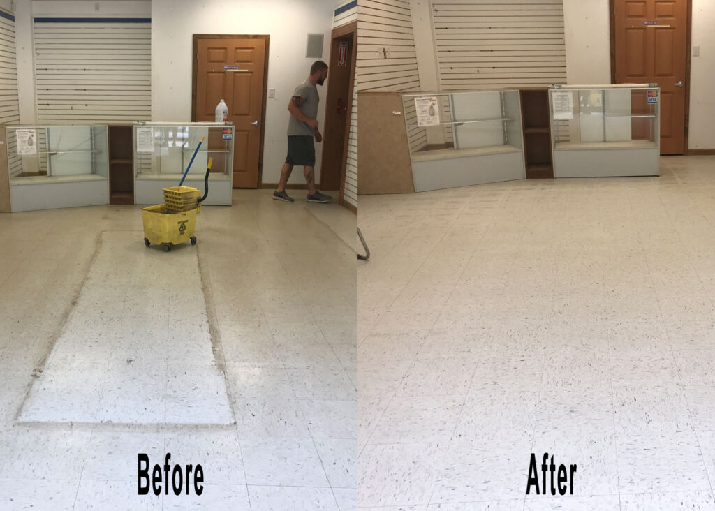 Before and After of our Premier Cleaning Services